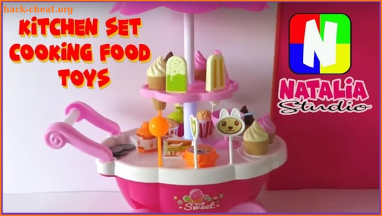 Kitchen Set Cooking Food Toys Video screenshot