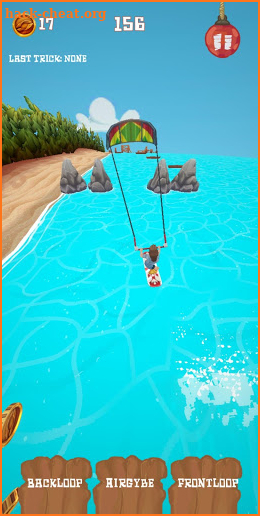 Kite Game - Daredevil Dan Flexifoil Kitesurf Sport screenshot