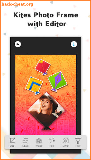 Kite Photo Frame - Makar Sankranti Photo Editor screenshot