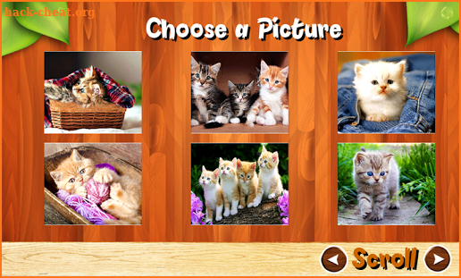 Kitten Cat Jigsaw Puzzles Brain Game for Kids Free screenshot