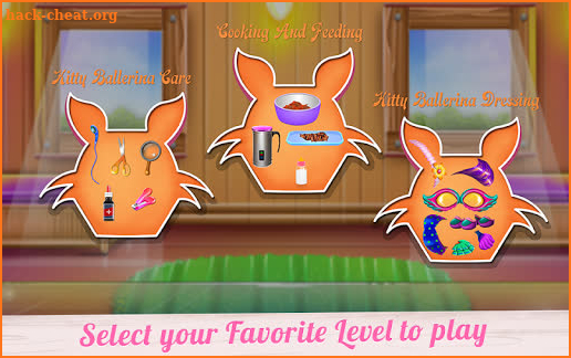 Kitty Ballerina Care and Dressup screenshot