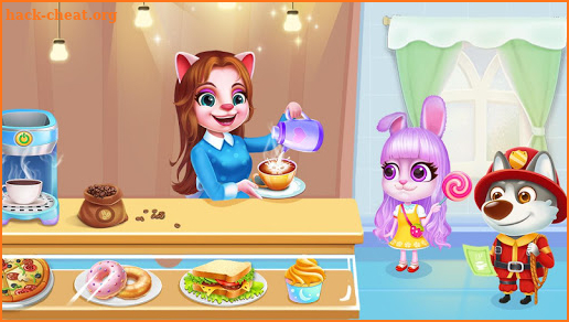 🐱Kitty Café - Make Yummy Coffee☕ & Snacks🍪 screenshot