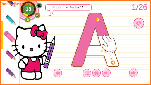 Kitty Cat - Tracing Alphabets And Numbers screenshot