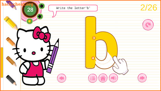 Kitty Cat - Tracing Alphabets And Numbers screenshot