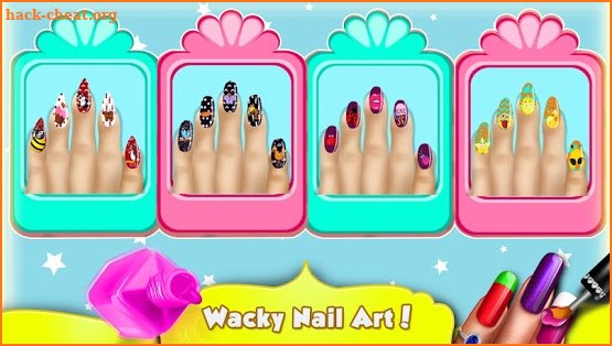 Kitty Nail Salon - Nail Art Design & Coloring Game screenshot