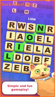 Kitty Scramble: Word Finding Game screenshot