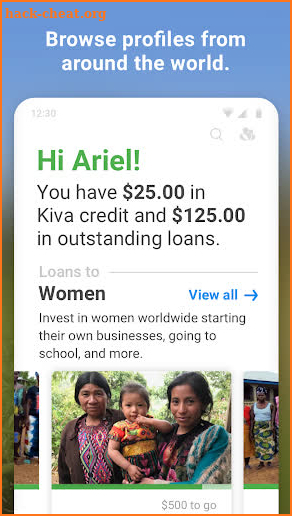 Kiva screenshot