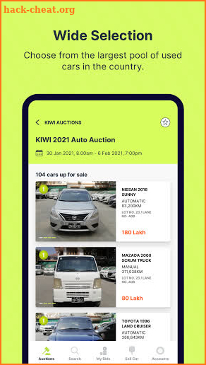 Kiwi Auction screenshot