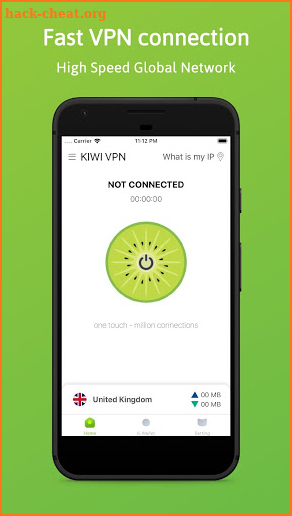 Kiwi VPN: Connection For IP Changer, Best Free VPN screenshot