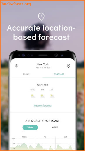 klarify - Pollen Count & Forecasts for Hayfever US screenshot