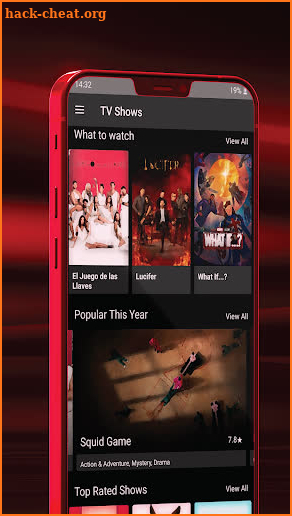 klede- tv shows&movies tracker screenshot