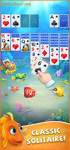 Klondike Solitaire: Fish Town screenshot