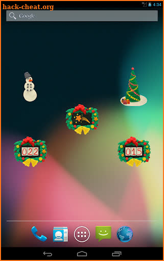 KM Christmas countdown widgets screenshot