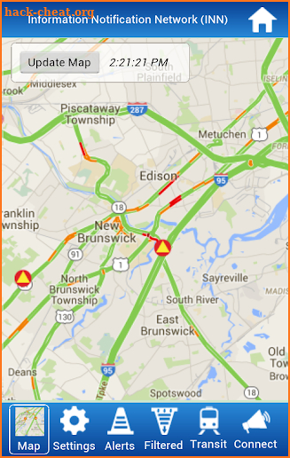 KMM’s Traffic Alert App for NJ screenshot