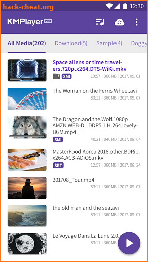KMPlayer  Pro screenshot