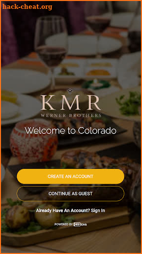 KMR Menu screenshot