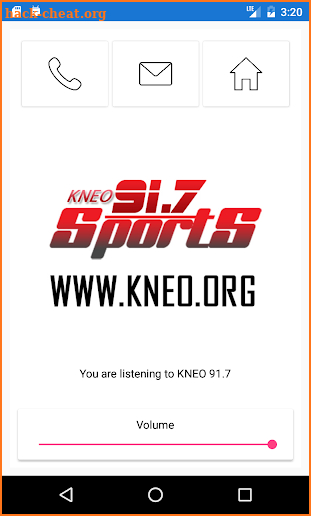 KNEO 91.7 screenshot