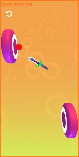 Knife Flip 3D - Tube levels screenshot