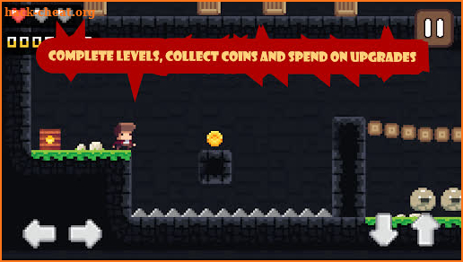 Knight's Adventure platformer screenshot