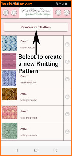 Knit Pattern Creator screenshot