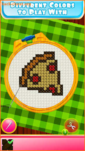 Knitting Master - Cross Stitch Art Sewing Game screenshot