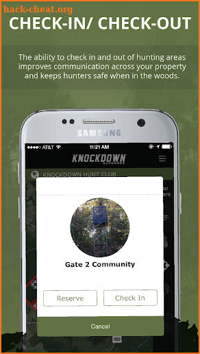 Knockdown Outdoors Hunting App screenshot