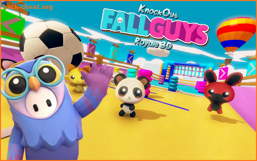 Knockout Fall Guys Royale 3D: Human Knock Over screenshot