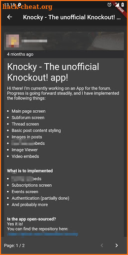 Knocky screenshot