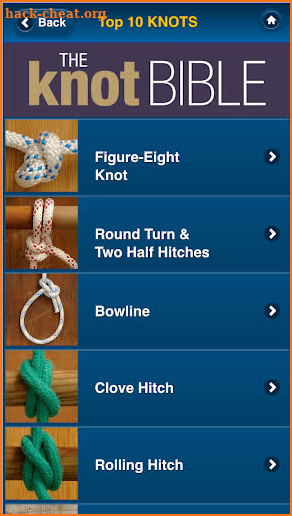 Knot Bible - top boating knots screenshot