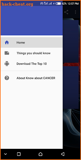 Know about CANCER Disease screenshot