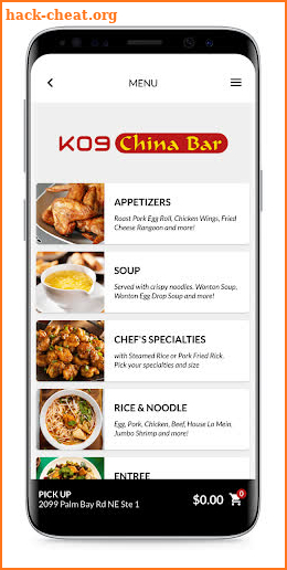 KO9 China Bar screenshot