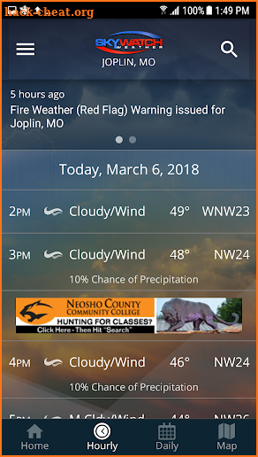 KOAM Sky Watch Weather screenshot