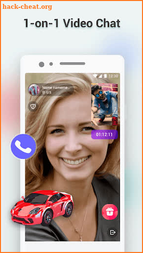 Kocha- live video chat,call&meet new friends screenshot