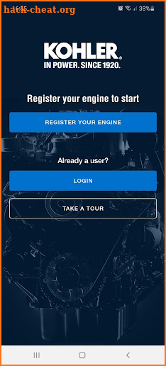 KOHLER Engines CheckApp screenshot