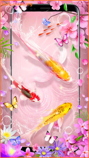 Koi Fish Aquarium Theme screenshot