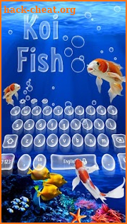 Koi Fish Keyboard Theme screenshot