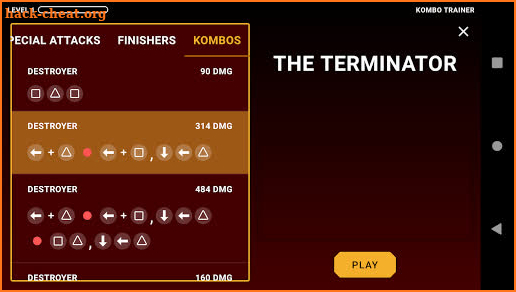 Kombo Trainer screenshot