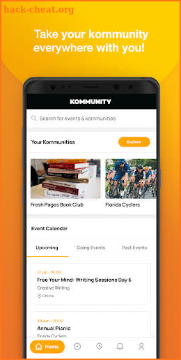 Kommunity: Explore Events screenshot