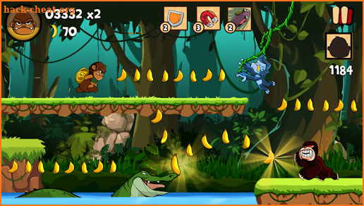 Kong rush - banana run screenshot