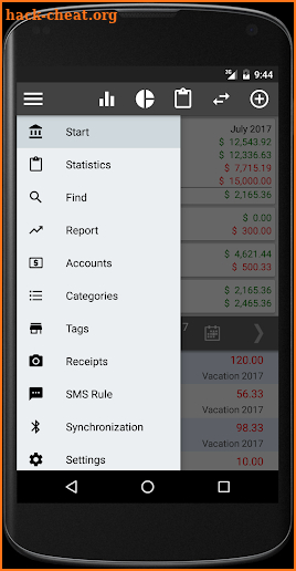 Kontrolo Pro Personal Finance screenshot