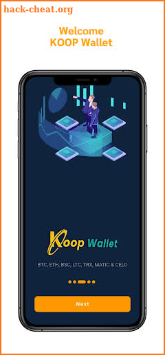 KOOP Wallet screenshot