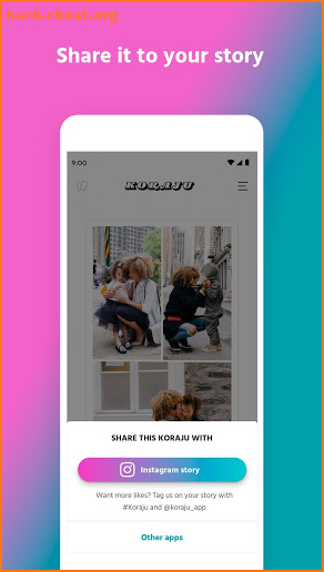 Koraju - Free Collage Maker Instant Photo Collage screenshot