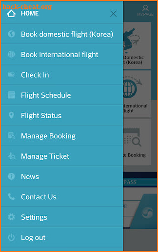 Korean Air screenshot