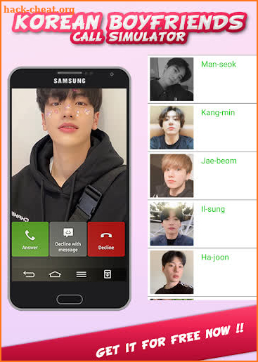 Korean Boyfriend Call Simulator screenshot