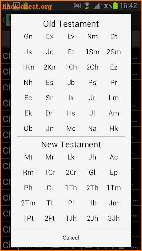 Korean English Bible screenshot