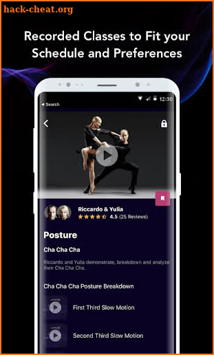 Koros - dance classes at home screenshot