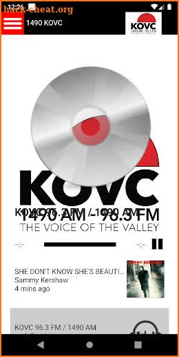 KOVC The Voice of the Valley screenshot