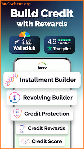 Kovo Credit Builder + Rewards screenshot