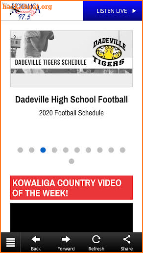 Kowaliga Country 97.5 screenshot