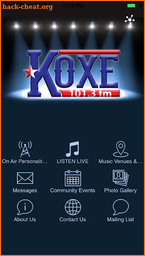 KOXE screenshot